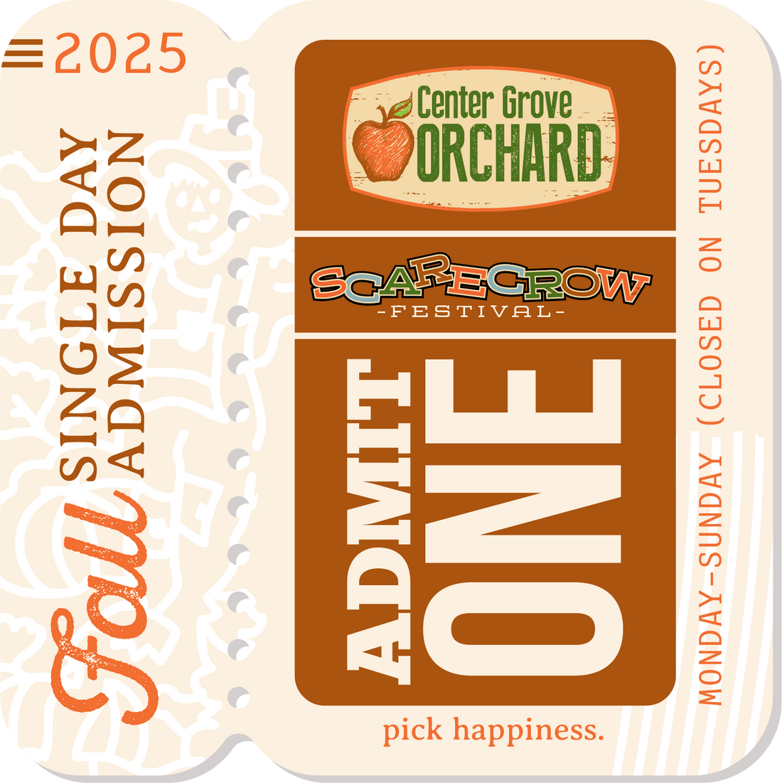 2025 Fall Season Single-Day Farmyard Admission