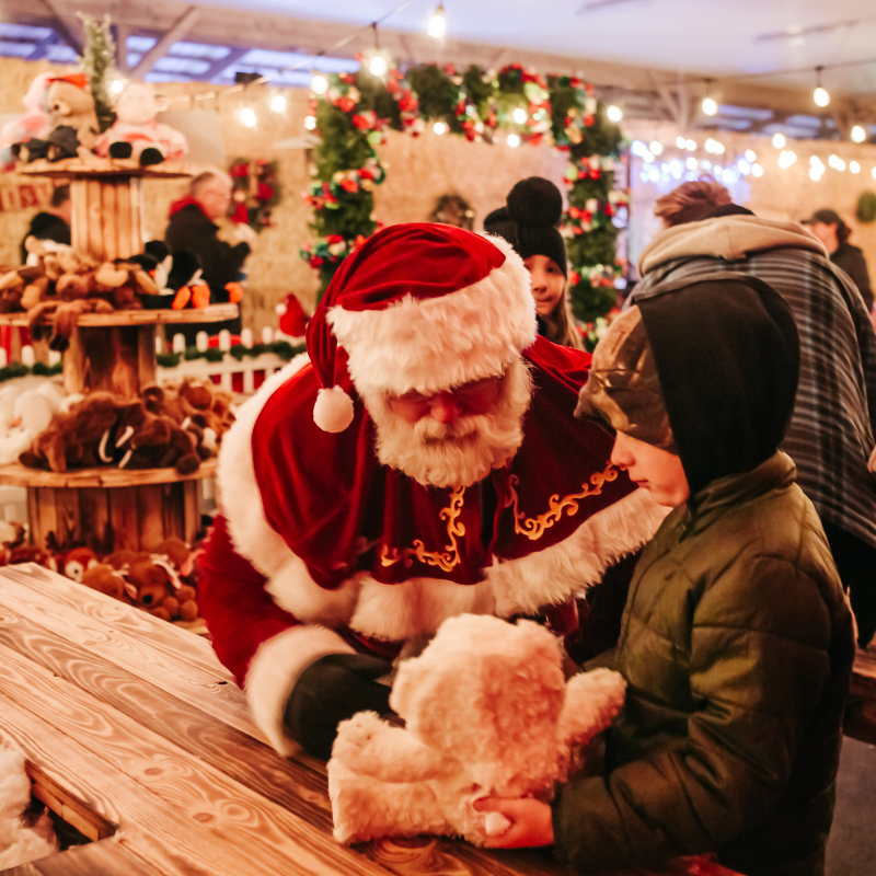 U-Build Bears in Winter Wonderland