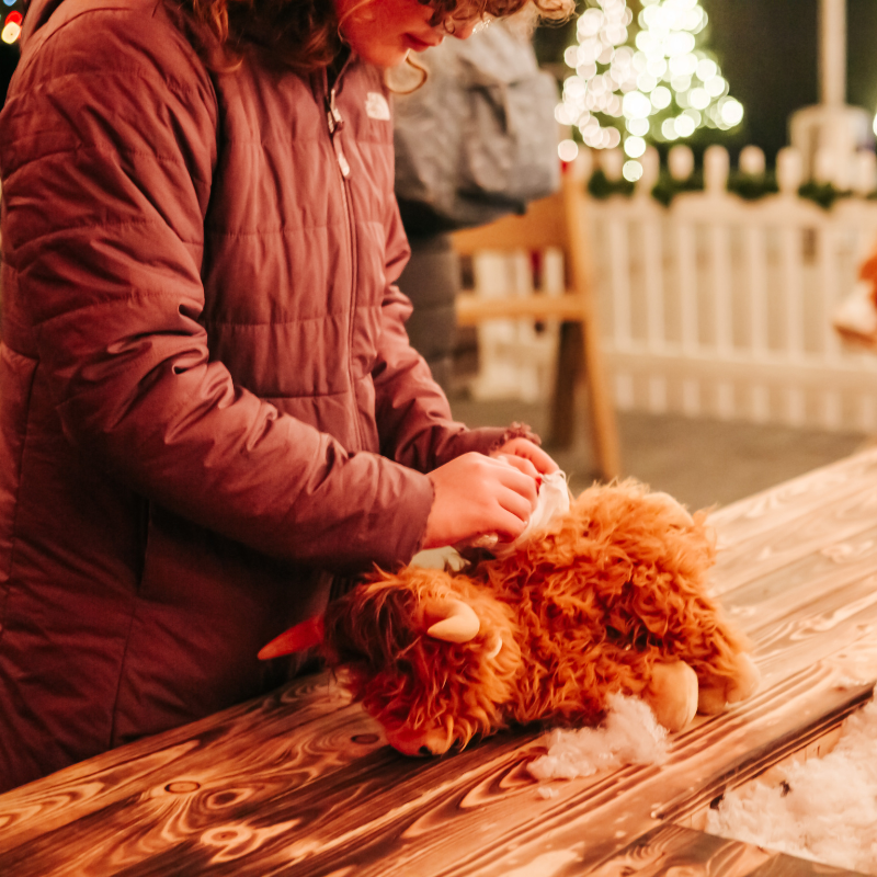 U-Build Bears in Winter Wonderland