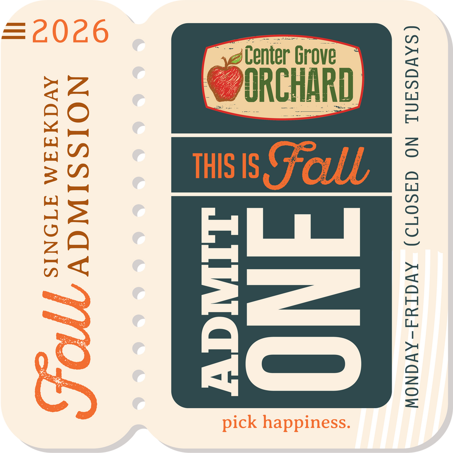 2026 Fall Weekday Admission