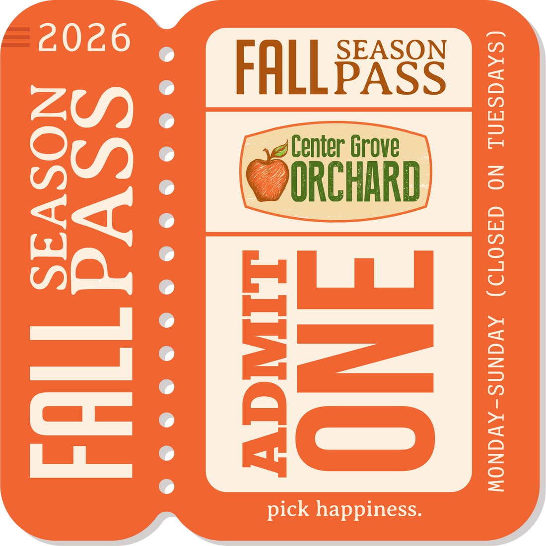 2026 Fall Season Pass