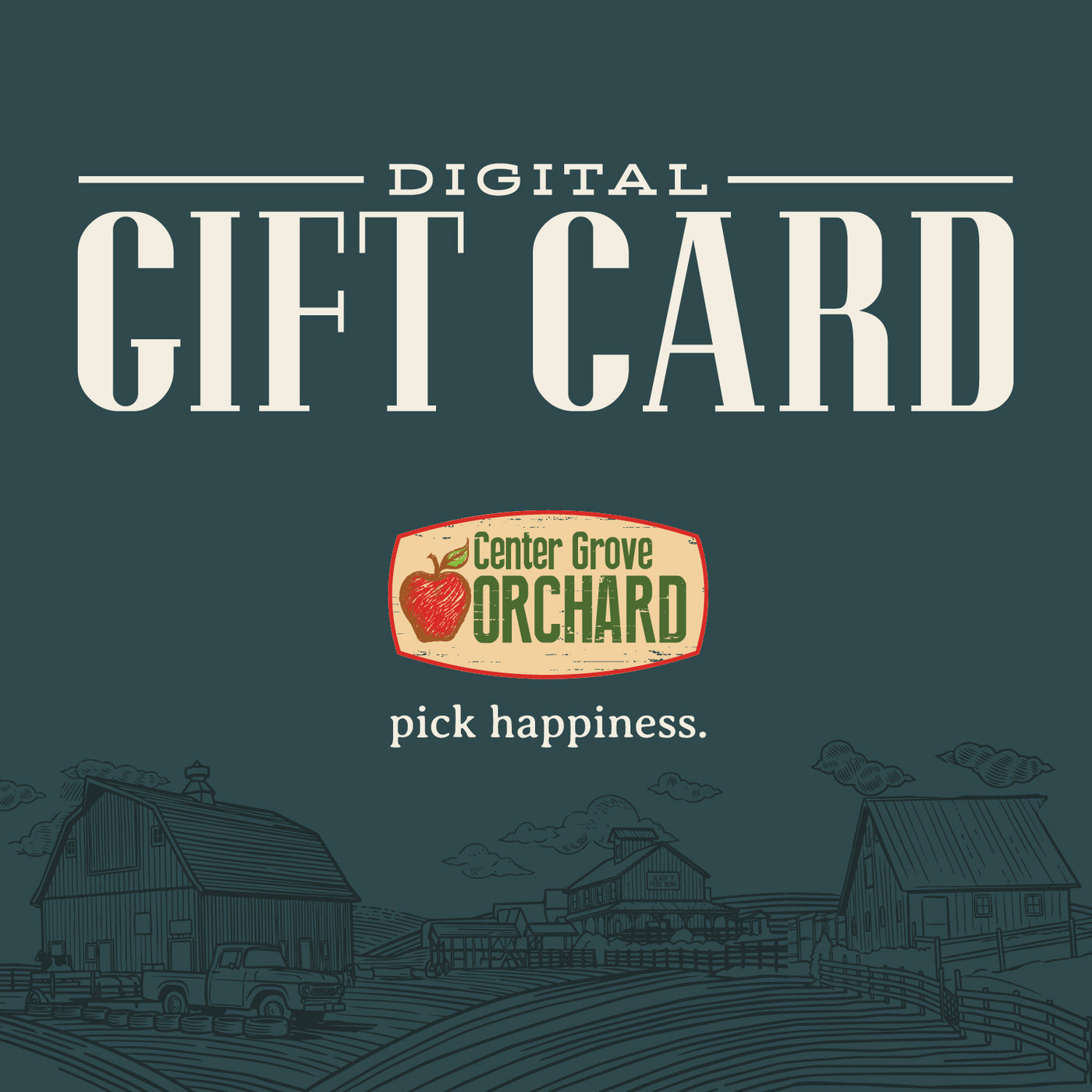 Center Grove Orchard Gift Card