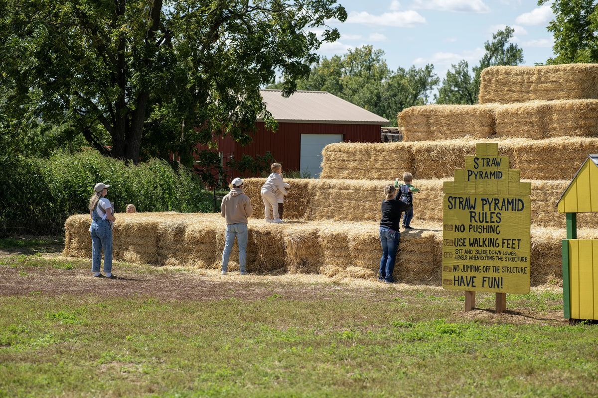 Straw Pyramid