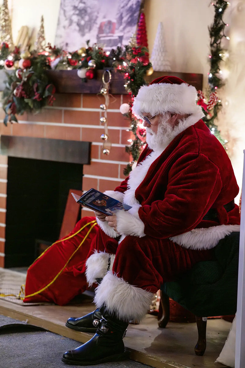 PJ’s with Santa